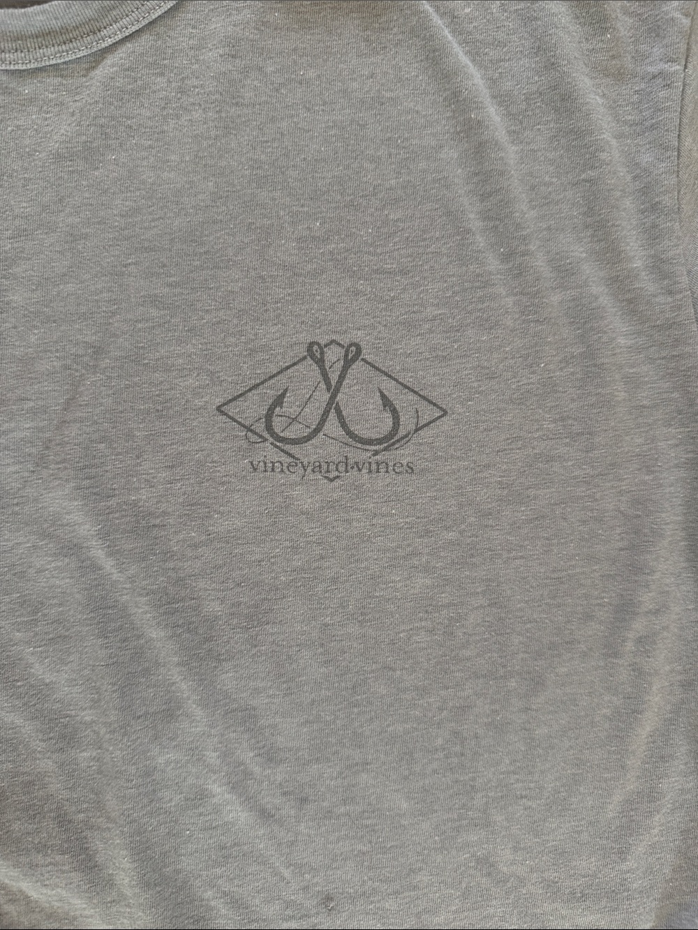 Men's Light Gray Short-Sleeve Crewneck T-Shirt Sz XL - Picture 3 of 11